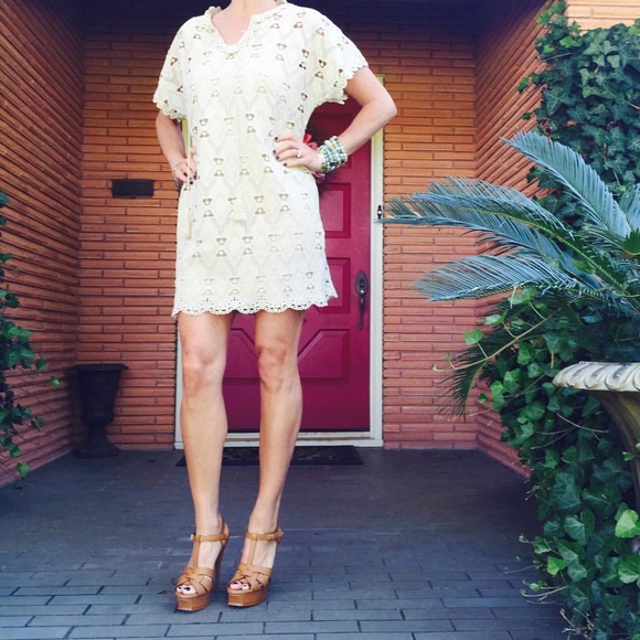 Karlie Dresses & Skirts - Bundle 3 for $15 Taupe Tassel Karlie Dress